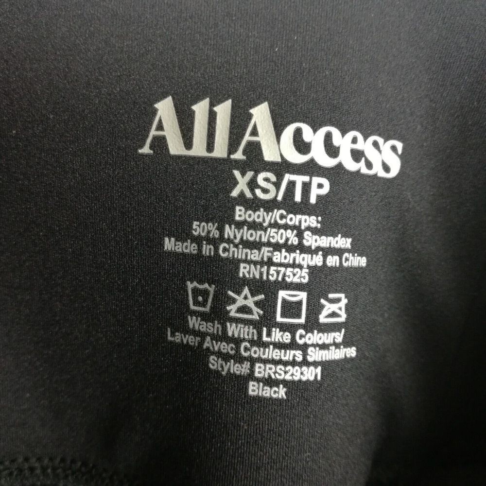 All Access Womens Pants Leggings Yoga Black Athletic Pull On Tummy Control XS - Picture 6 of 10